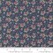 Fabric Moda Navy Posies Delightfully Yours by the Quarter Yard 37705-19